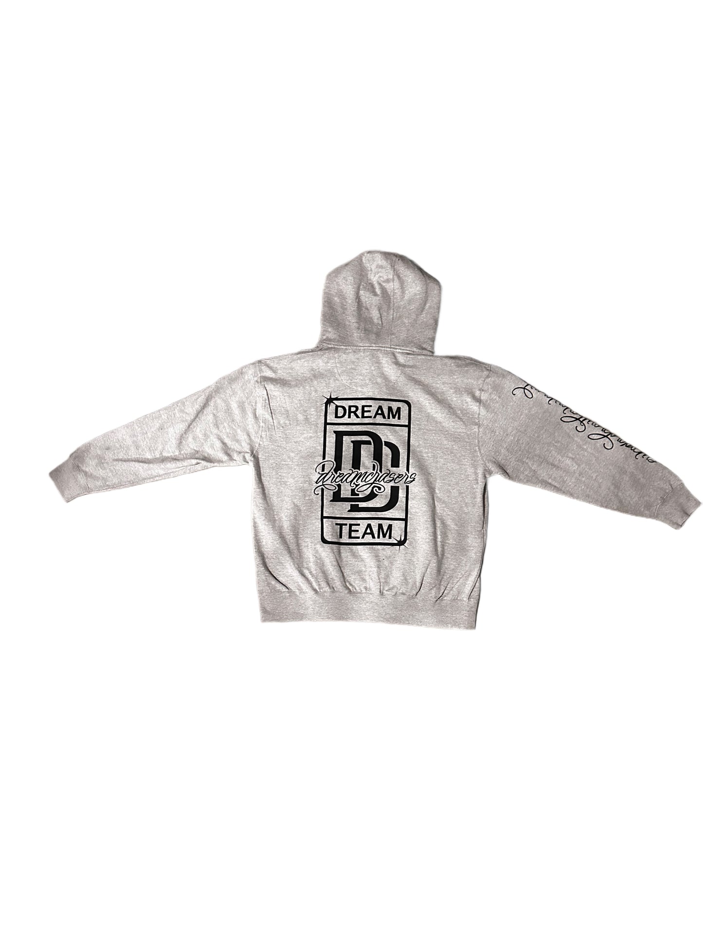 DC ZIP UP HOODIE-GRY
